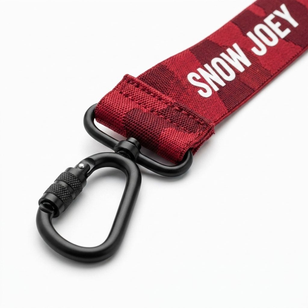 Locking carabiner detail